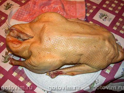 Гусь с яблоками Гусь с яблоками