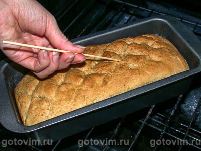 Хлеб с сыром и грецкими орехами