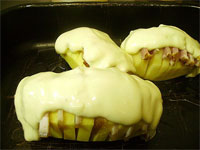 Картофель, запеченный с грудинкой
