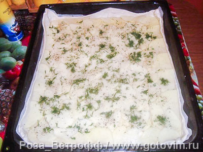 Картофельно рыбный пирог Картофельно рыбный пирог