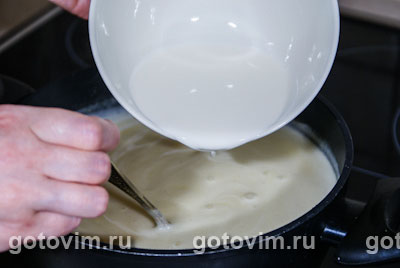 Картофельный суп пюре с сыром