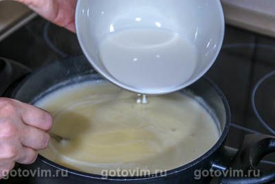 Картофельный суп пюре с сыром Картофельный суп пюре с сыром