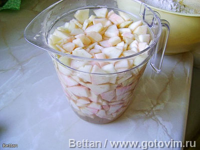 Кексопирог с яблоками Кексопирог с яблоками