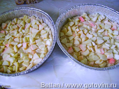 Кексопирог с яблоками Кексопирог с яблоками