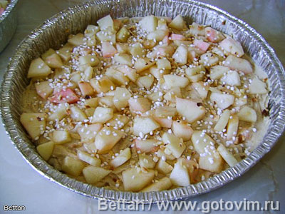 Кексопирог с яблоками Кексопирог с яблоками