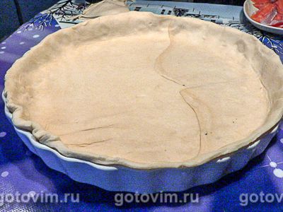 Рыбный киш «Красное и белое» Рыбный киш «Красное и белое»