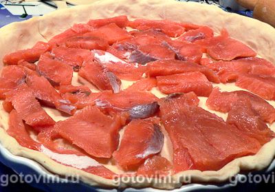 Рыбный киш «Красное и белое» Рыбный киш «Красное и белое»