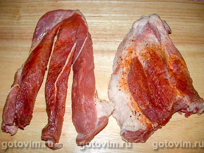 Косички из свиной вырезки Косички из свиной вырезки
