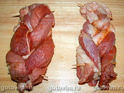 Косички из свиной вырезки Косички из свиной вырезки