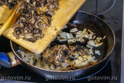 Куриные котлеты с грибами Куриные котлеты с грибами