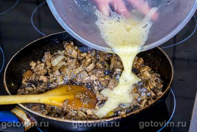 Куриные котлеты с грибами Куриные котлеты с грибами