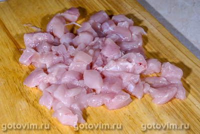 Куриное филе в сырном соусе Куриное филе в сырном соусе