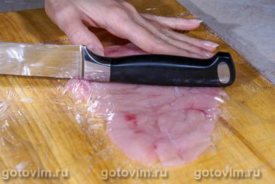 Рулетики из куриной грудки с сыром бри Рулетики из куриной грудки с сыром бри