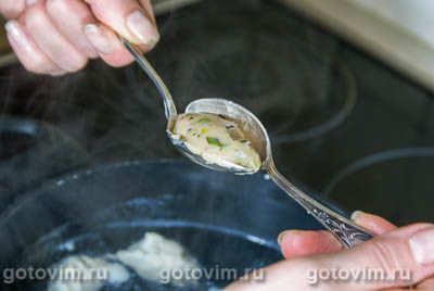 Куриные клецки с имбирем Куриные клецки с имбирем