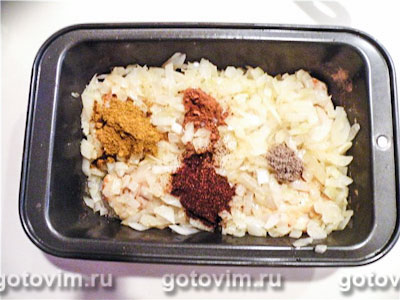 Курица по восточно африкански Курица по восточно африкански