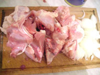 Курица с грибами Курица с грибами