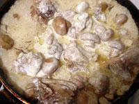 Курица с грибами Курица с грибами