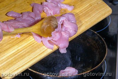 Курица со сметаной и грибами Курица со сметаной и грибами
