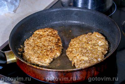 Курица в овсяных хлопьях Курица в овсяных хлопьях