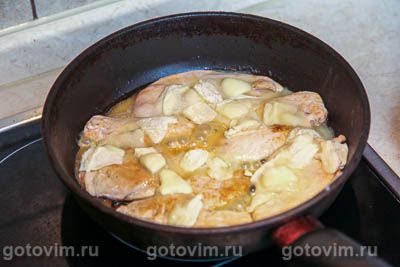 Курица в соусе Сен Марселлен Курица в соусе Сен Марселлен
