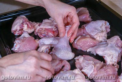 Курица с помидорами и маслинами Курица с помидорами и маслинами