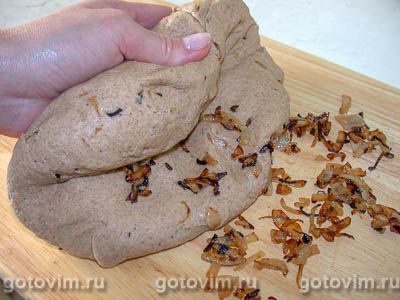 Луковый хлеб Луковый хлеб
