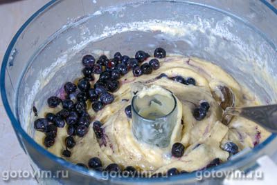 Маффины с черникой Маффины с черникой
