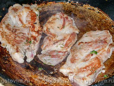 Мясо в грибном соусе Мясо в грибном соусе