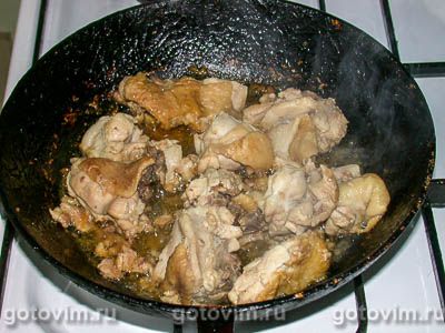 Курица в клюквенном соусе Курица в клюквенном соусе
