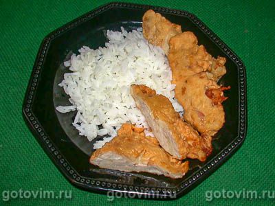 Мясо в кляре