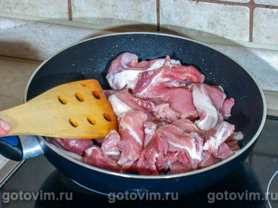 Мясо со сладким перцем