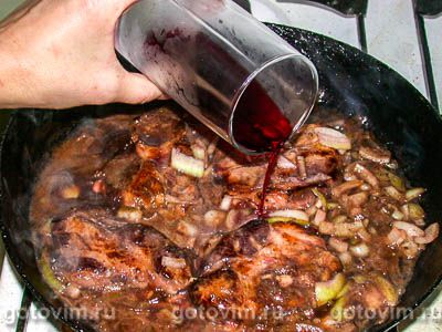 Мясо в красном вине Мясо в красном вине