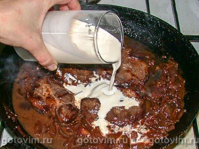Мясо в красном вине Мясо в красном вине