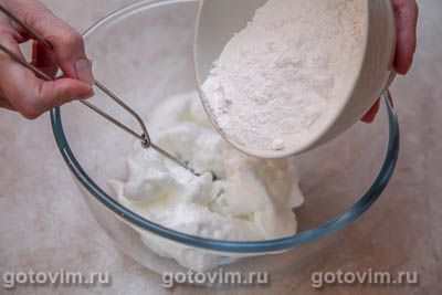 Меренги с лимонным кремом Меренги с лимонным кремом