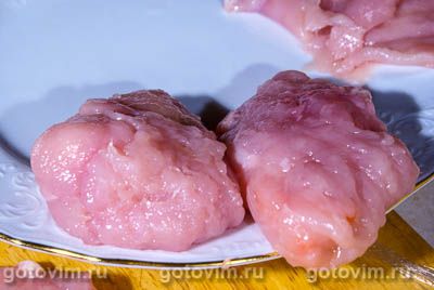 Конвертики из курицы с моцареллой и сладким перцем Конвертики из курицы с моцареллой и сладким перцем