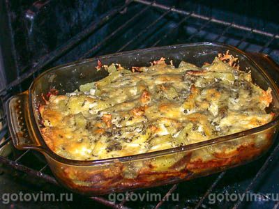 Запеканка картофельная с мясом