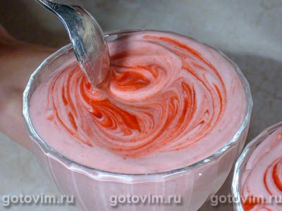 Клубничный мусс Клубничный мусс