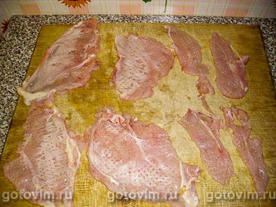Куриная грудка в пивном кляре Куриная грудка в пивном кляре