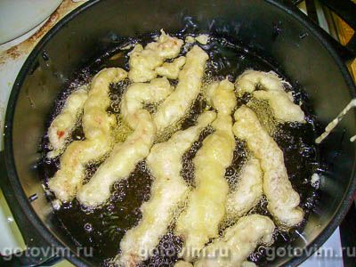 Куриная грудка в пивном кляре Куриная грудка в пивном кляре