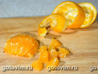 Панна котта с апельсинами
