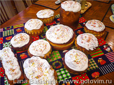 Пасхальные куличи Пасхальные куличи