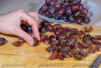 Печенка с виноградом и коричневым сахаром Brown&White