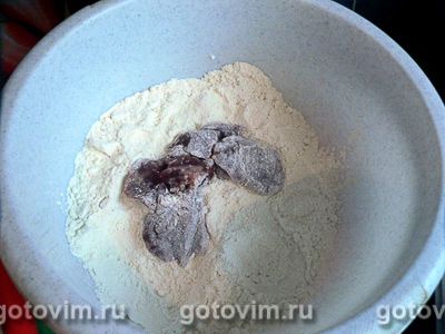 Куриная печень в сухарной корочке Куриная печень в сухарной корочке