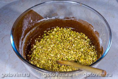 Шоколадное печенье с фисташками Шоколадное печенье с фисташками