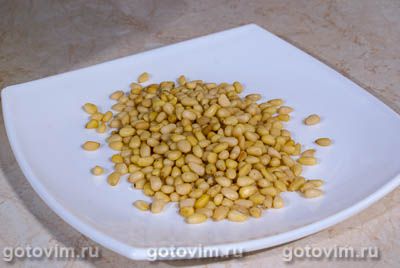 Печенье с кедровыми орешками и кукурузными хлопьями