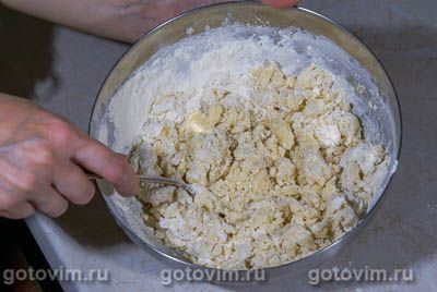 Песочное печенье с орехами Песочное печенье с орехами