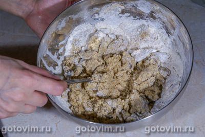 Песочное печенье с шоколадом Песочное печенье с шоколадом