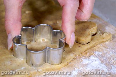 Песочное печенье с шоколадом Песочное печенье с шоколадом