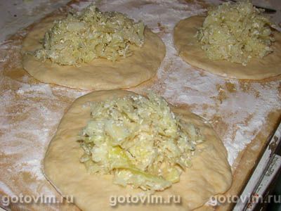 Пирожки с капустой Пирожки с капустой