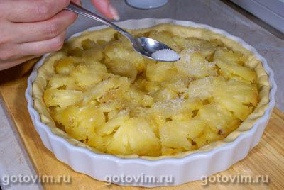 Пирог с ананасом в желе Пирог с ананасом в желе